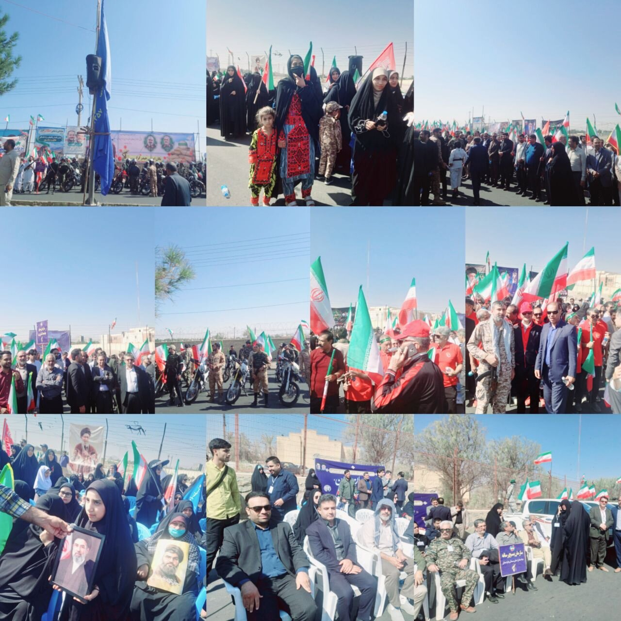 نمایش اقتدار نظامی در قالب پویش جان فدا در سیستان و بلوچستان برگزار شد