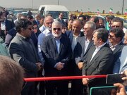 پل روگذر فیروزآباد پس از ۱۵ سال به بهره‌برداری رسید