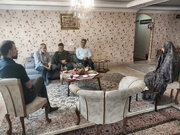 دیدار سردار شریف با خانواده یک روای جنگ