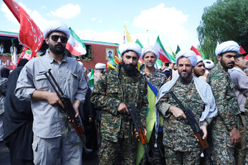 رزمایش جان‌فدایان ایران - تبریز
