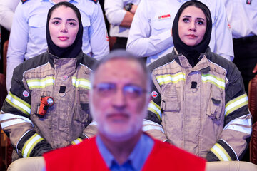 مراسم بزرگداشت روز آتش نشان