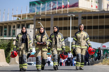 مراسم بزرگداشت روز آتش نشان