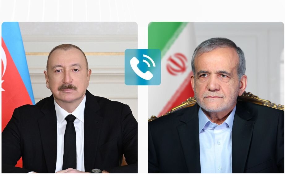 تماس تلفنی رؤسای جمهور ایران و آذربایجان