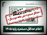 اعلام کف دستمزد یک صنف سینمایی