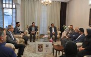 تکریم خانواده خلبان شهید «مجید کاظمی» در شیراز