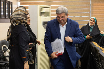 سیدجواد حسینی، رئیس سازمان بهزیستی کشور در نشست خبری گرامیداشت روزهای جهانی ناشنوایان و سالمندان