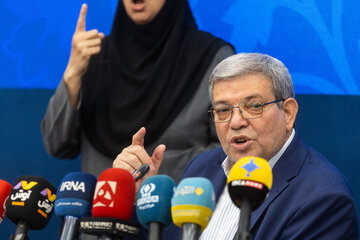 سیدجواد حسینی، رئیس سازمان بهزیستی کشور در نشست خبری گرامیداشت روزهای جهانی ناشنوایان و سالمندان