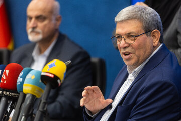 سیدجواد حسینی، رئیس سازمان بهزیستی کشور در نشست خبری گرامیداشت روزهای جهانی ناشنوایان و سالمندان