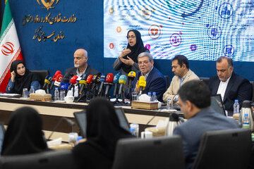 سیدجواد حسینی، رئیس سازمان بهزیستی کشور در نشست خبری گرامیداشت روزهای جهانی ناشنوایان و سالمندان