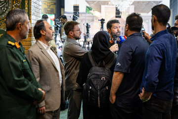  سردار حسن‌زاده در آیین گرامیداشت شهدا و جانبازان جنگ ۱۲ روزه و جنگ رمضان