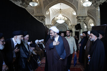 مراسم بزرگداشت آیت‌الله شبیری زنجانی