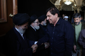 محمد مخبر در مراسم بزرگداشت آیت‌الله شبیری زنجانی