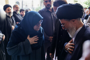 فاطمه مهاجرانی، سخنگوی دولت در مراسم بزرگداشت آیت‌الله شبیری زنجانی