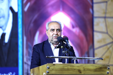 سخنرانی، بهرام سرمست استاندار آذربایجان شرقی در آیین اختتامیه جشنواره سراسری موسیقی موغام - تبریز
