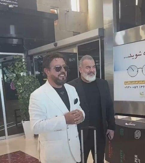 بیژن مرتضوی وارد کشور شد