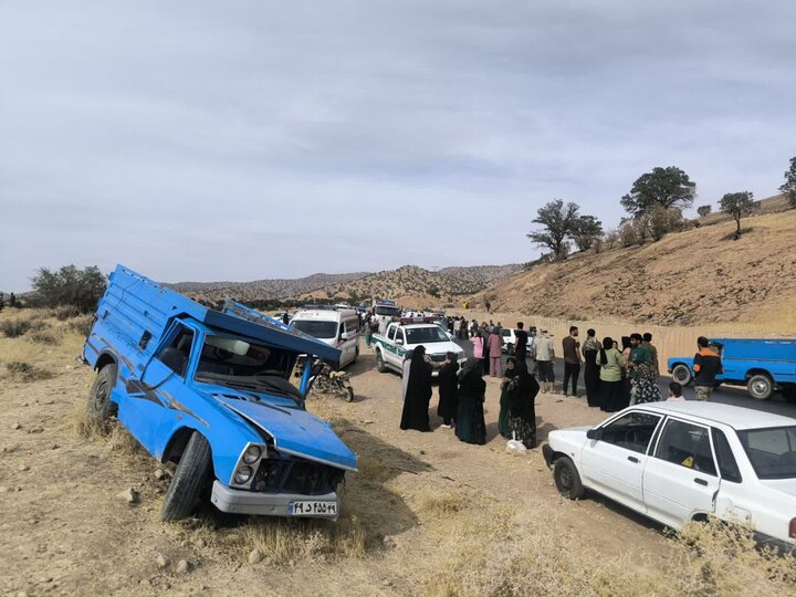 اعزام نیرو از پایگاه هلال‌احمر فلارد برای امدادرسانی در تصادف زنجیره‌ای در محور یاسوج