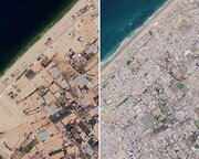 تصاویر جدید گوگل‌از ابعاد عظیم ویرانی‌ها در غزه