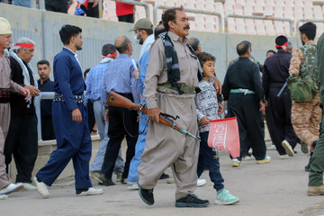 رزمایش ۵۰ هزار نفری جان فدایان ایران -کرمانشاه