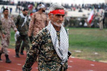 رزمایش ۵۰ هزار نفری جان فدایان ایران -کرمانشاه