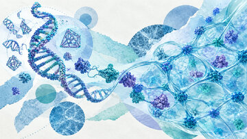 ساخت مواد هوشمند با کمک DNA و پروتئین