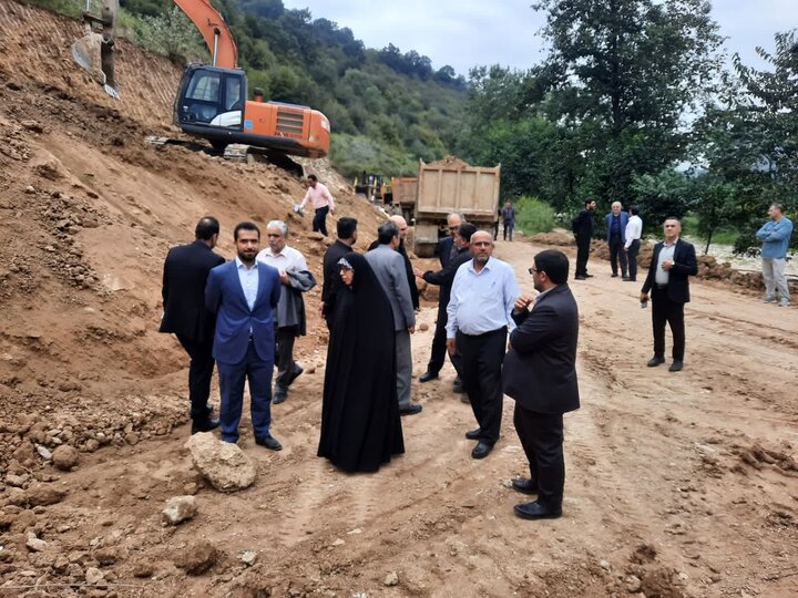 مطالبه‌گری نماینده ساری از نایب‌رئیس مجلس برای اتمام پروژه ۲۵ ساله جاده «تاکام- گرماب»