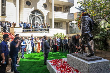 مراسم سالروز مهاتما گاندی
