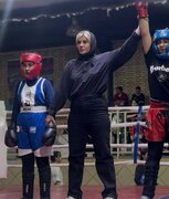 قهرمانی اهواز در مسابقات کیک‌بوکسینگ WKO بانوان خوزستان