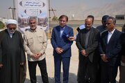 عملیات ساخت ۲ مدرسه ۱۲ کلاسه در کنگان آغاز شد