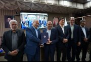 مراسم تکریم و معارفه مدیرعامل شرکت شهرک‌های صنعتی استان کرمان برگزار شد