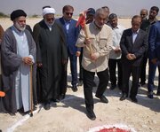 ساخت مدرسه ۱۲ کلاسه در دیر آغاز شد