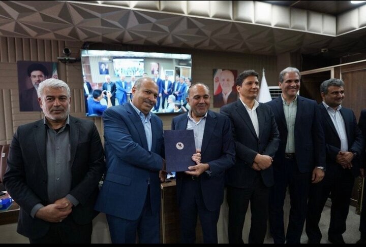 مراسم تکریم و معارفه مدیرعامل شرکت شهرک‌های صنعتی استان کرمان برگزار شد