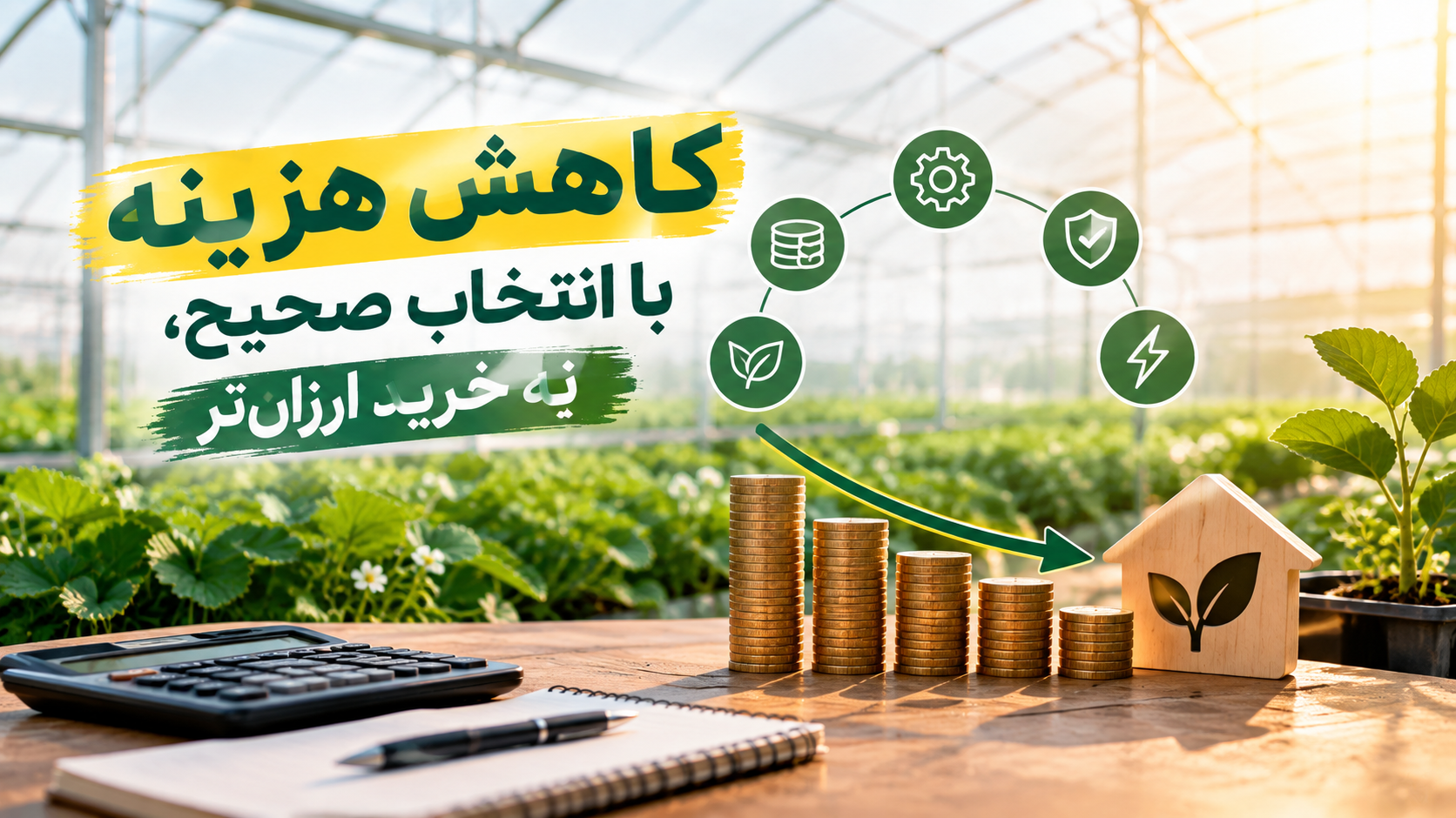 چرا انتخاب تولیدکننده مناسب بخاری گلخانه یا کوره هوای گرم در بهره‌وری گلخانه اهمیت دارد؟