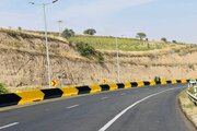نصب ۱۶۰۰ متر نیوجرسی در محور بجنورد – آشخانه در خراسان شمالی