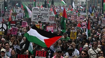 چراغ سبز پلیس لندن به تظاهرات حامیان فلسطین در ۷ اکتبر