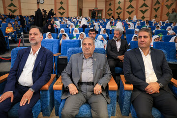 علیرضا کاظمی، وزیر آموزش و پرورش در آیین جشن غنچه‌ها