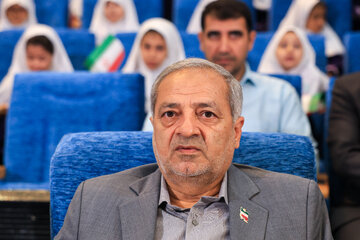 علیرضا کاظمی، وزیر آموزش و پرورش در آیین جشن غنچه‌ها