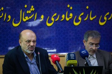 سخنرانی علیرضا منادی، نکاینپه مجلس در آیین افتتاح اندیشکده اشتغال دانش بنیان