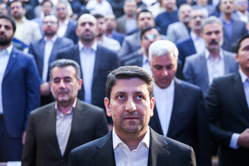 ستار هاشمی، وزیر ارتباطات و فنآوری اطلاعات در مراسم افتتاحیه هفته جهانی فضا