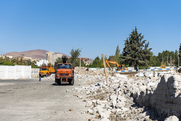 تخریب زندان رجایی شهر