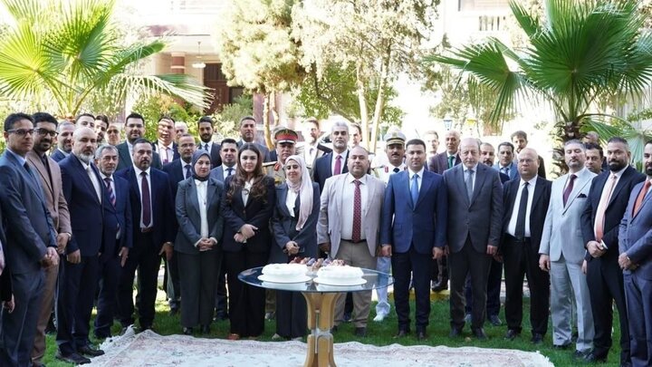 برگزاری مراسم روز حاکمیت عراق در سفارت این کشور در تهران