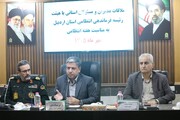 استاندار اردبیل: نقش نیروی انتظامی در حفظ امنیت و آرامش مردم بر کسی پوشیده نیست