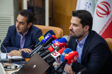 نشست خبری ابوذر شیرودی، رئیس سازمان هواپیمایی کشور