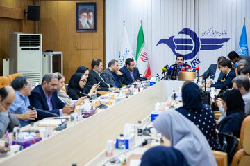 نشست خبری ابوذر شیرودی، رئیس سازمان هواپیمایی کشور