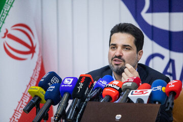 نشست خبری ابوذر شیرودی، رئیس سازمان هواپیمایی کشور
