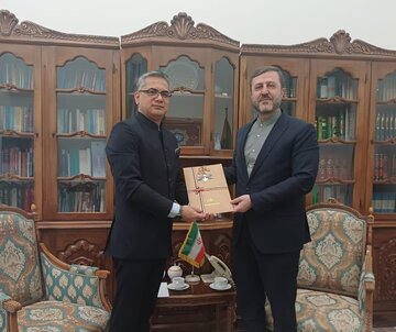 تقویت روابط دو جانبه محور گفت و گوی سفیر هند با غریب آبادی