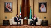 دیدار الشرع و بن سلمان در عربستان