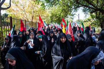 بزرگترین زنجیره انسانی جان‌فدا  - مشهد