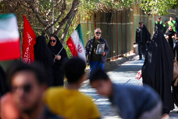 بزرگترین زنجیره انسانی جان‌فدا  - مشهد