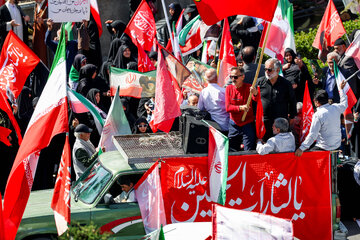 بزرگترین زنجیره انسانی جان‌فدا  - مشهد