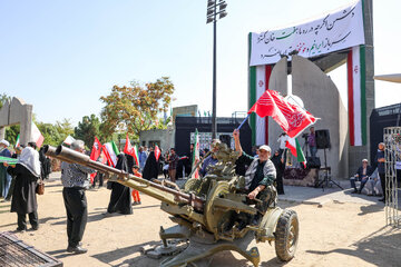 بزرگترین زنجیره انسانی جان‌فدا  - مشهد